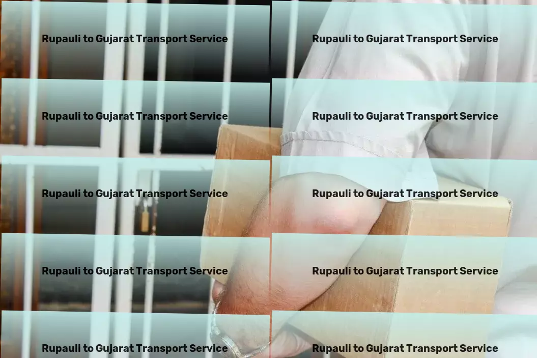 Rupauli to Gujarat Courier And Parcel Trucking Services