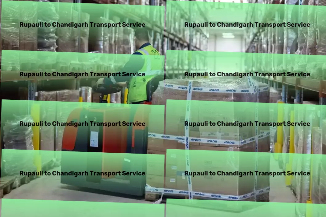 Rupauli to Chandigarh Packers And Movers Make every trip in India a seamless adventure! - Sea freight services