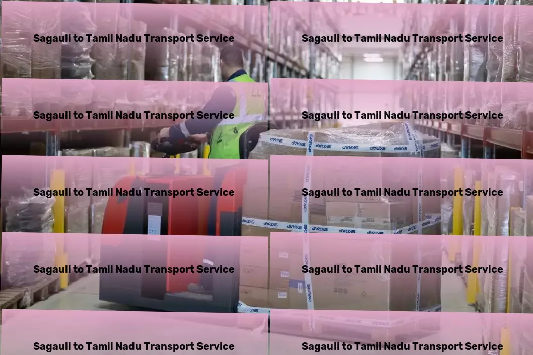 Sagauli to Tamil Nadu Cargo Professional logistics operations