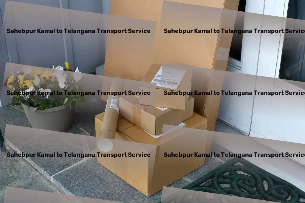 Sahebpur Kamal to Telangana Luggage Courier Streamlined logistics solutions made for India! - Advanced movers and packers